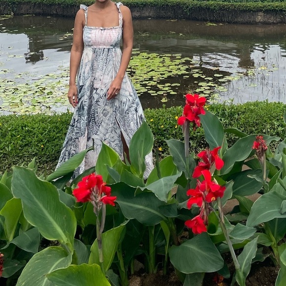 Agua Bendita LEANDRA Long Dress Small - Picture 1 of 10